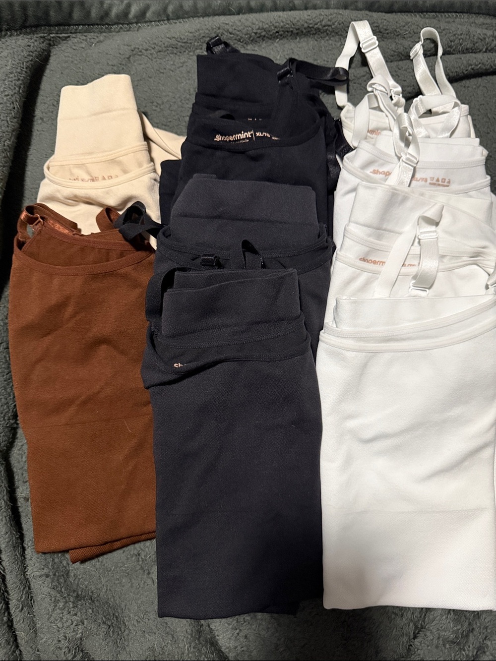 Huge lot of Shapermint XL Tummy Control Camisoles. Lot of 10.